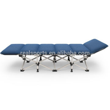 Realsports Folding Beach Wholesale Bed With Blue Mattress Folding Garden Bed